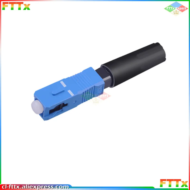 

Free Shipping single-mode fiber optic SC UPC Fast connector FTTH SCUPC Quick connector Fiber Optic Fast adapter Straight tail