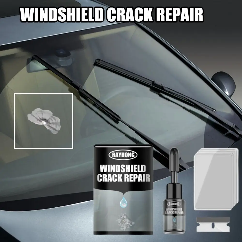 

Effective Liquid Kit Tool Professional Auto Window Screen Windshield Cracked Repair Restore Curing Car Glass Scratch