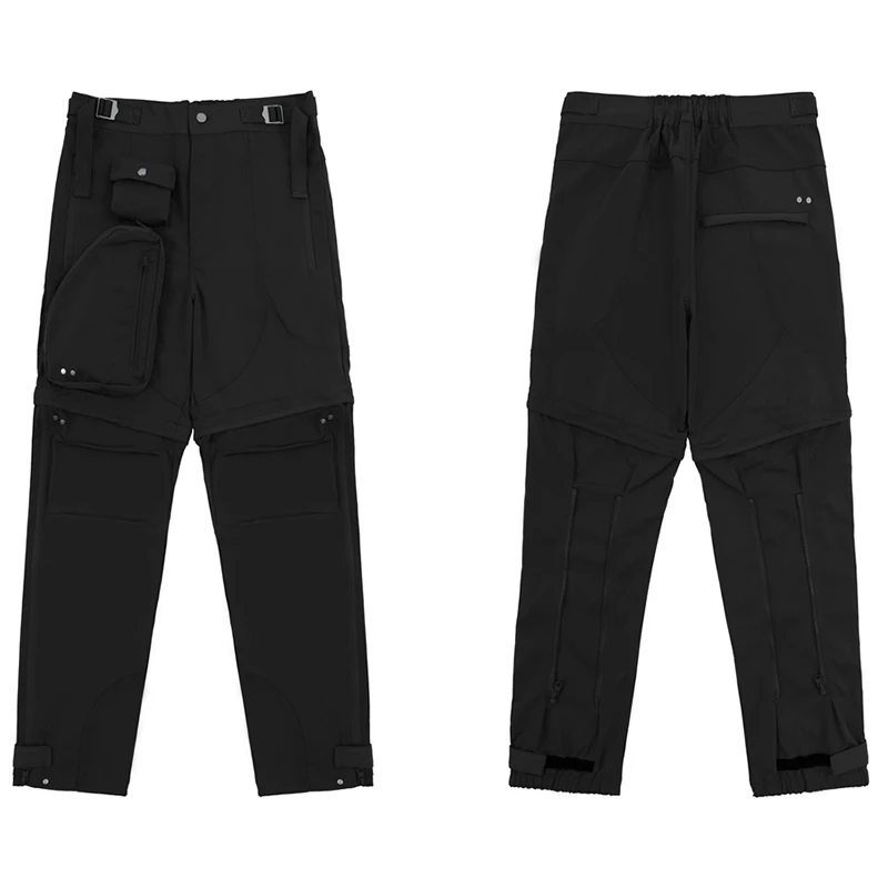 

Men's Zipper Pants Detachable Multi Pocket Twist Buckle High Quality Casual Pants Paf Archive Autumn And Winter