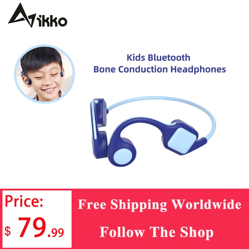 IKKO ITB-X детские наушники костной проводимости Bluetooth наушники-вкладыши для ухода за