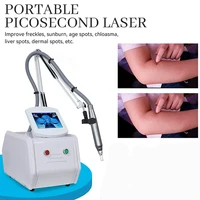 portable picosecond laser tattoo removal pigment removal q switched nd yag laser carbon peel machine