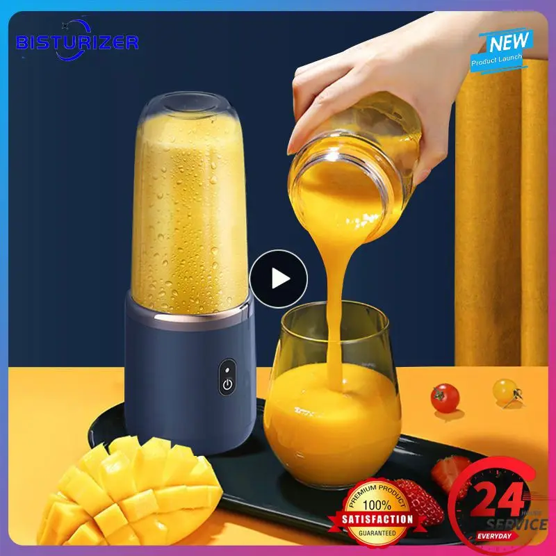 

Portable Juicer Cup 300ml Electric Fruit Juicer USB Charging Lemon Orange Smoothie Plastic Machine