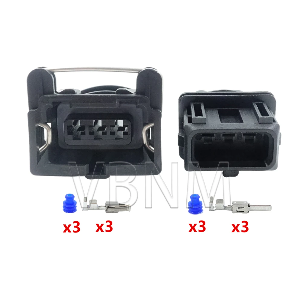 

3-контактный 282191 -1 282729 -1 1- 962581 -1 EFI Водонепроницаемый разъем топливной форсунки EV1 Автомобильный разъем таймера мощности Штекер датчика с проводом