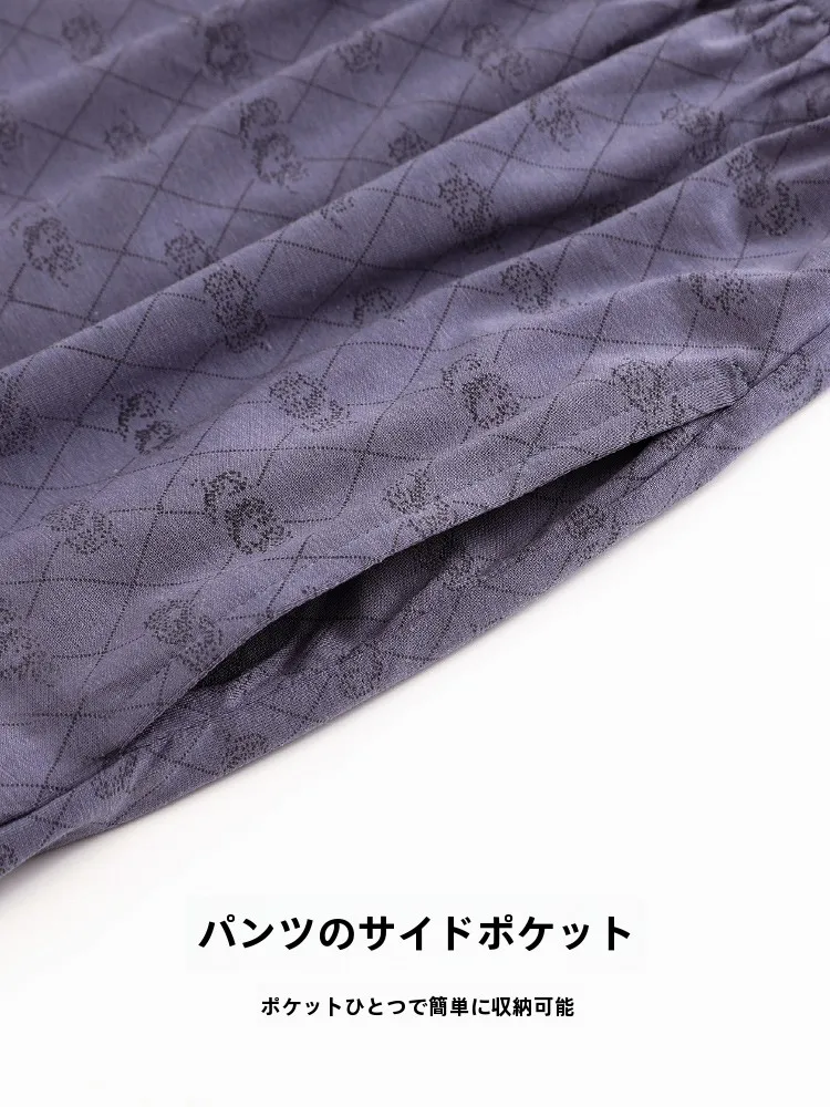 Langsha модальные брюки с короткими рукавами пижамы мужские летние молодежные из