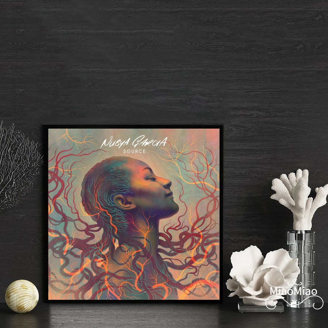 

Nubya Garcia Source Music Album Cover Poster Canvas Art Print Home Decor Wall Painting ( No Frame )