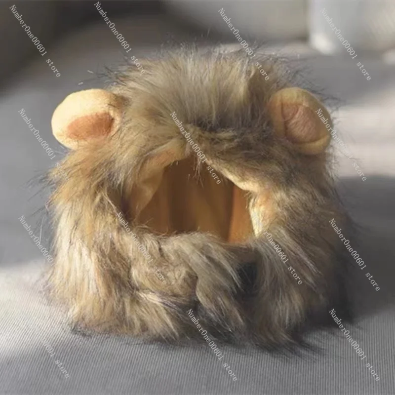 Милые Чехлы для головы кота льва Забавные милые реквизиты фотосъемки домашних