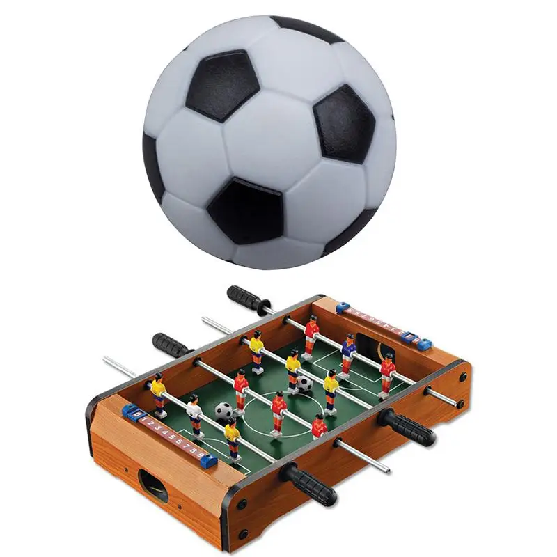 10pcs 32mm Table Soccer Footballs Game Replacement Official Games Tables Football Balls Indoor Parent-child Boardgame Tabletop