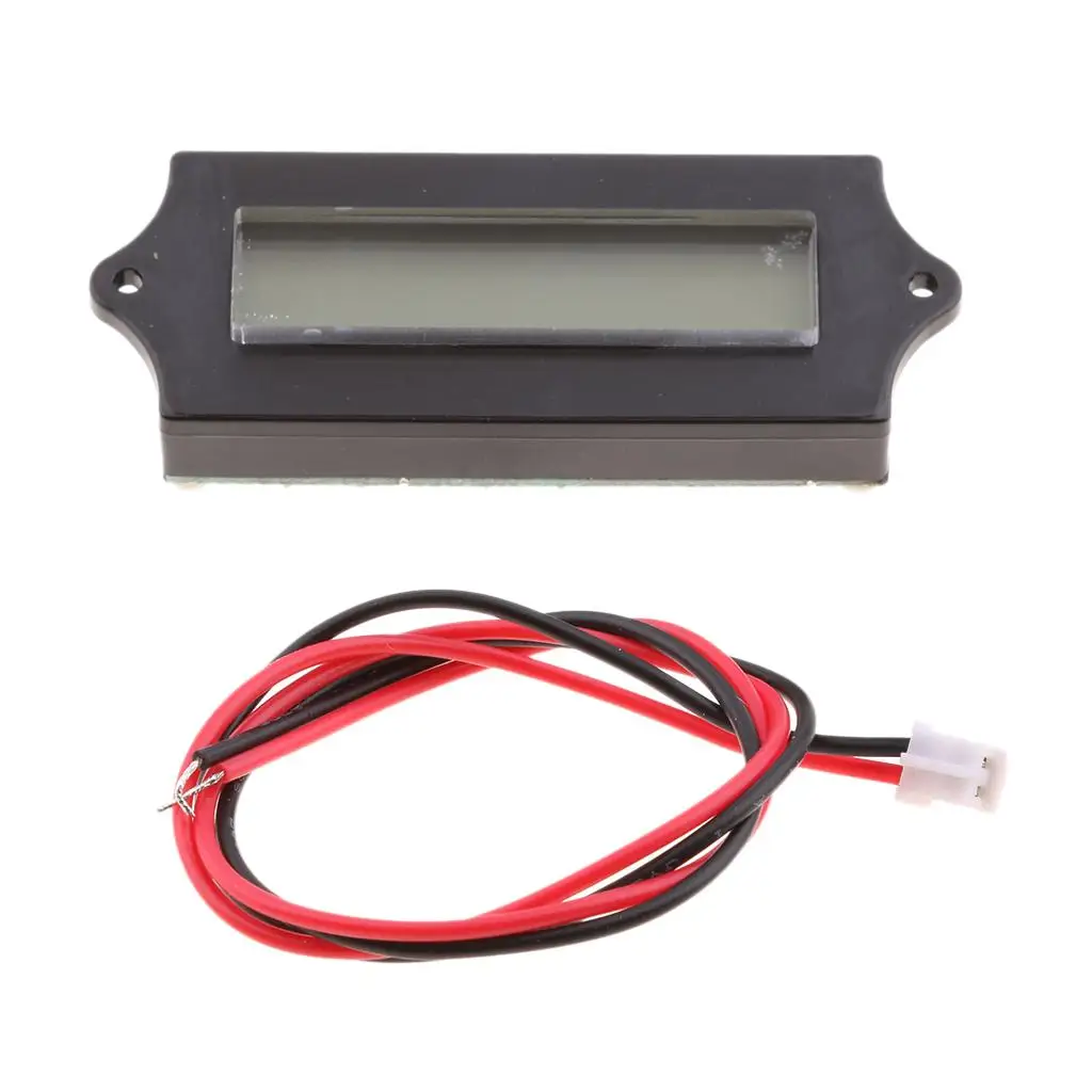 

-acid Lithium Battery Capacity Voltmeter Module Green LCD Tester Checker