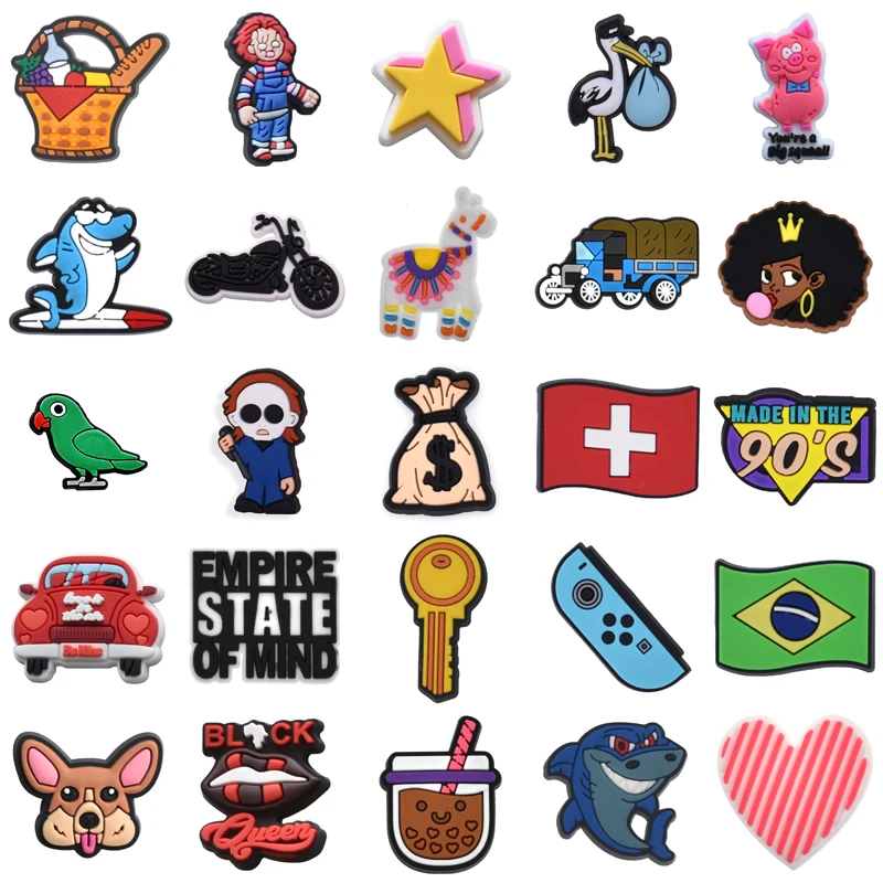 

Лидер продаж, Детские дизайнерские подвески для кроксов, женские летние подвески для обуви, аксессуары для обуви, подвеска для крокса, рождественские подарки, джинсы