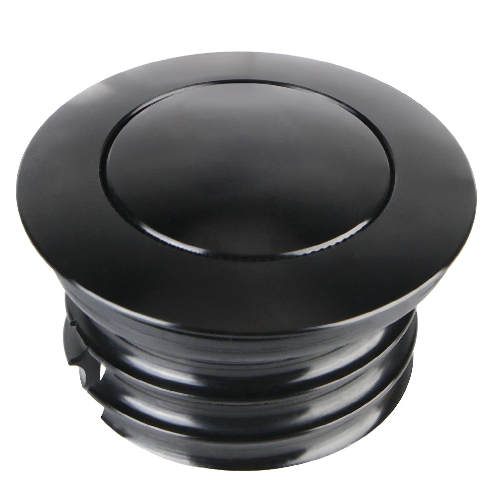 

Для Harley Sportster XL883 XL1200 алюминий с ЧПУ Dyna FXD Softial Fat Boy CVO хромированный черный мотоциклетный масляный бак крышка бензобака всплывающая