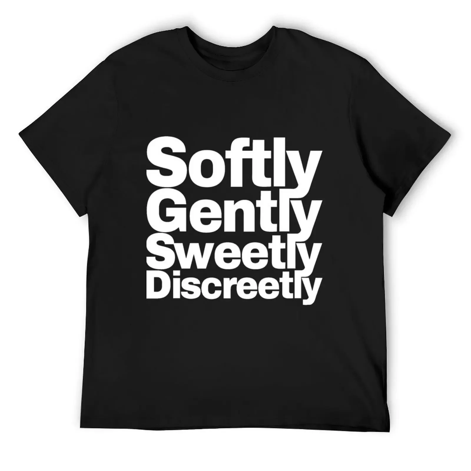 Футболка Softly Delently Sweetly Discreetly- Tenacious D рубашка на заказ винтажная футболка с