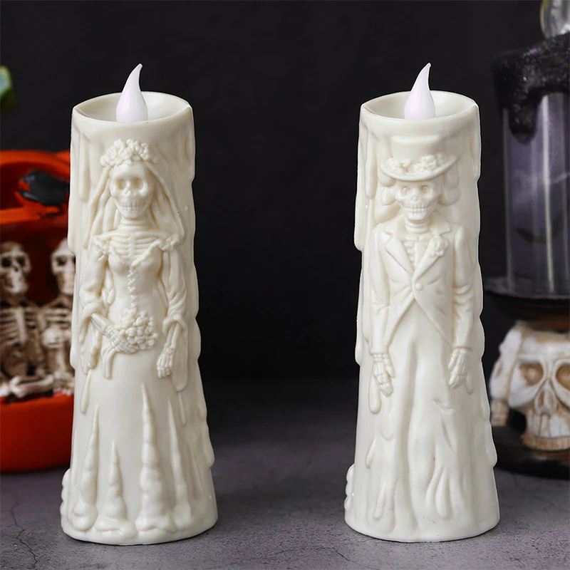 łokowa lampa w stylu gotyckim na Halloween Dekoracyjne oświetlenie atmosferyczne Plastikowa dekoracyjna kształcie dyn...