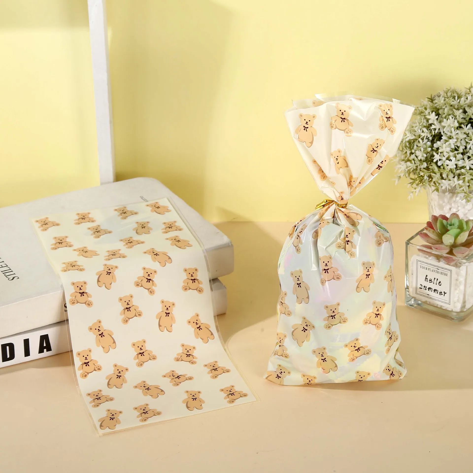 

MOONBIFFY подарочные мешки для конфет с медведем