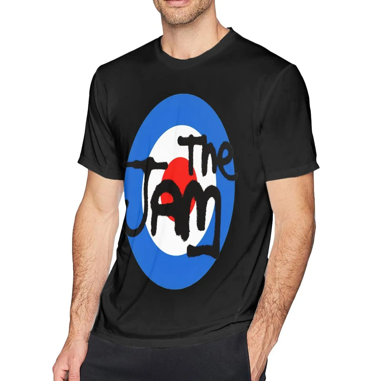 

Официальная Мужская футболка The Jam Spray 2890, мужские футболки для мужчин, Женская Мужская футболка оверсайз с принтом манга, футболка оверсайз ...