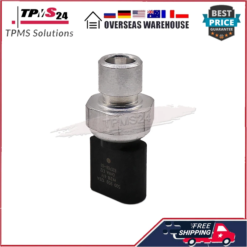 

For Audi Q5 SQ5 A4 S4 2018-2020 Volkswagen Tiguan Air Condition Pressure Sensor Switch 82CP68-01 5Q0959126A