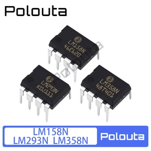 6Pcs LM158N LM293N LM358N DIP-8 Amplifier Comparator Polouta