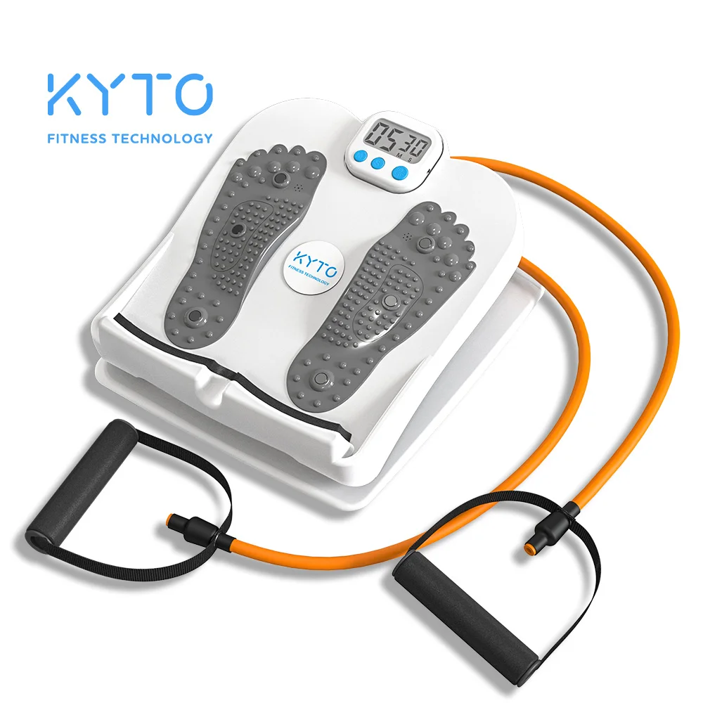 

KYTO Slant Board Calf Stretcher Adjustable 5 Level Portable for Stretching Tight Calves or Plantar Fasciitis Home Gym with timer