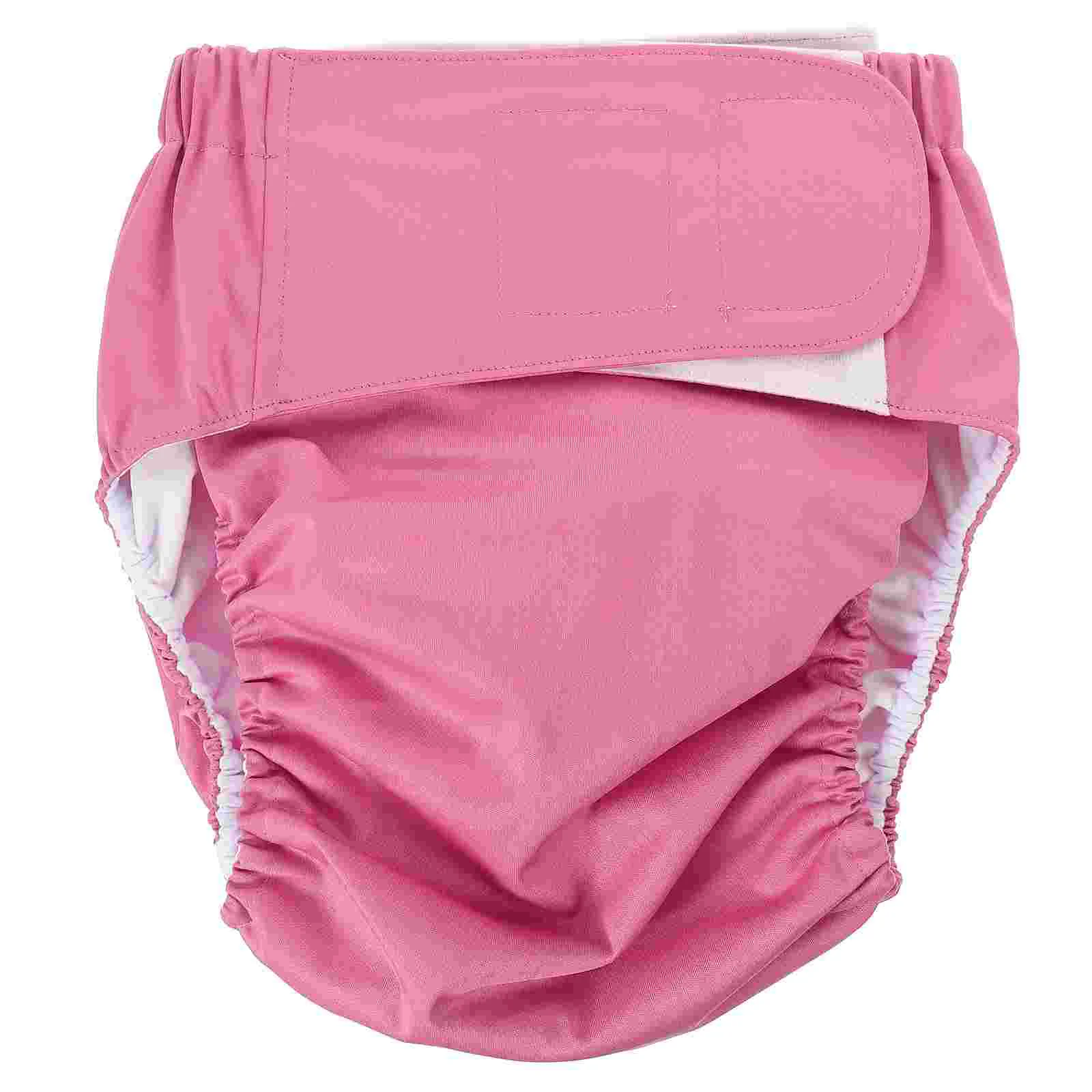 Diaper Pants for The Elderly Washable Urinal Reusable Adult Pocket Leakproof Nappy Polyester Incontinence