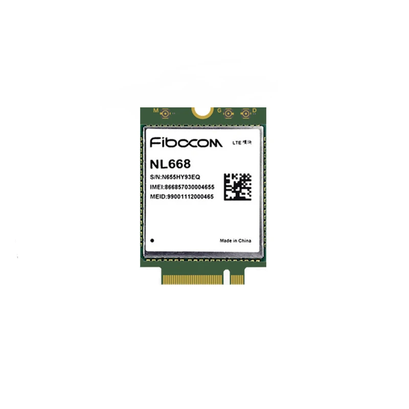 Модуль Fibocom Φ LTE Cat4 M.2 для Европы Австралии диапазона B1 B3 B5 B7 B8 B20 B28 B38 B40 B41 850/900 МГц
