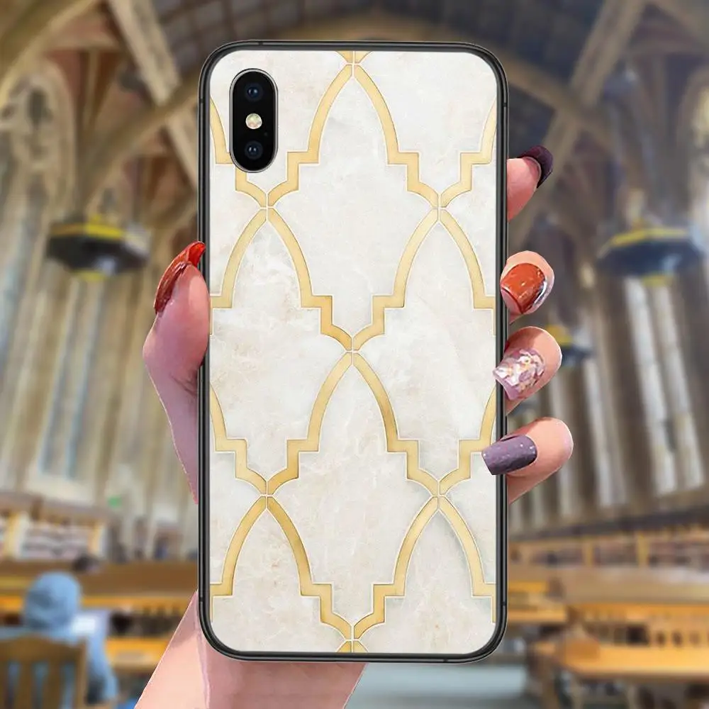 Destockage золотистый мраморный черный Задний 3D чехол Роскошный для Xiaomi Mi 10 11 9 10T Pro Lite