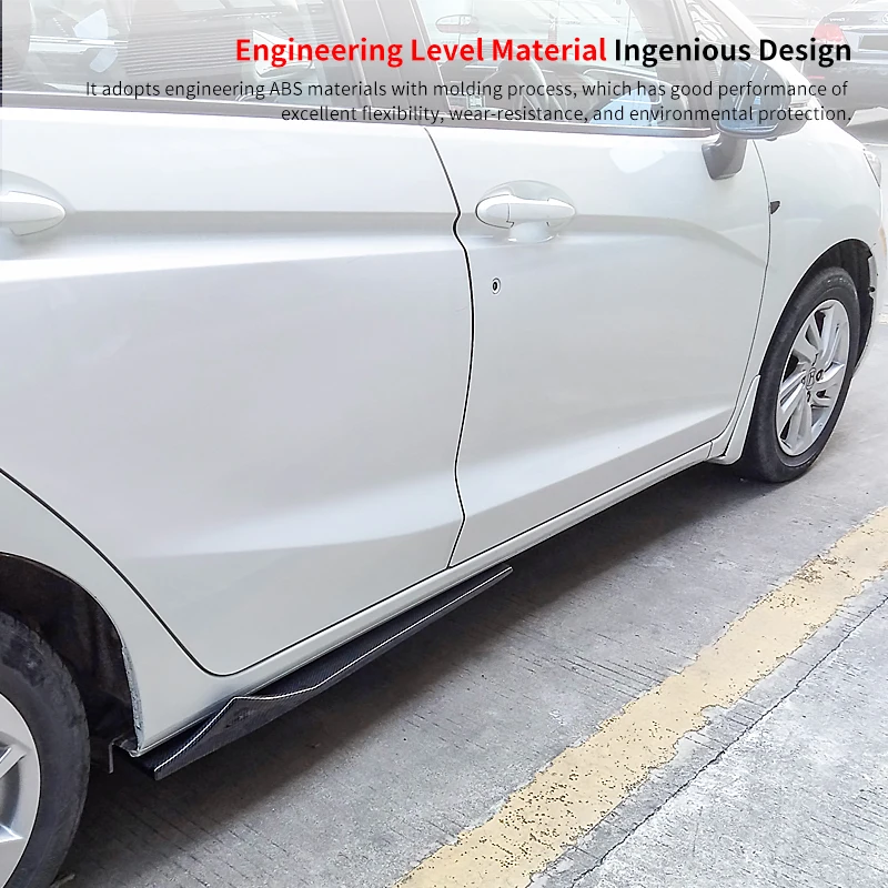 Левая/правая боковая юбка автомобиля спойлер бампера защитные панели