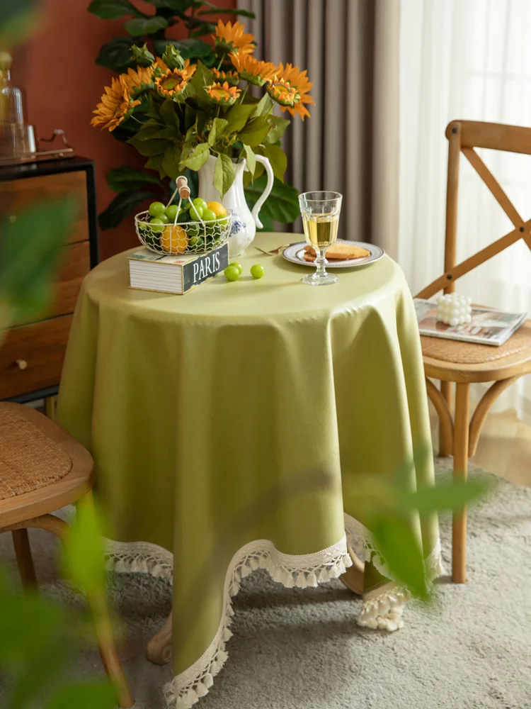 

2023 small round waterproof and oil-proof tablecloth_DAN111