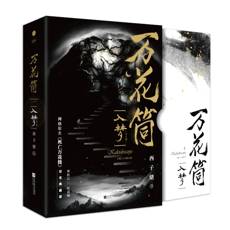 

2 Books/Set Kaleidoscope Like A Dream Official Novel Lin Qiushi, Ruan Nanzhu Chinese Suspense BL Fiction Book GH-078
