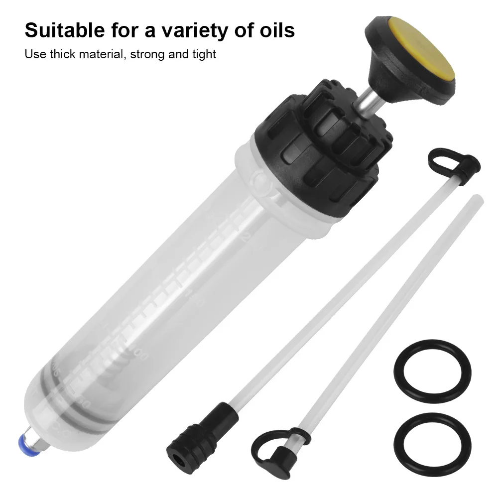 200cc Car Oil Change Fuel Pump Fluid Pumping Extractor Transfer Filter Brake Bleeder Syringe Repair Tools Truck Auto Accessories - купить по