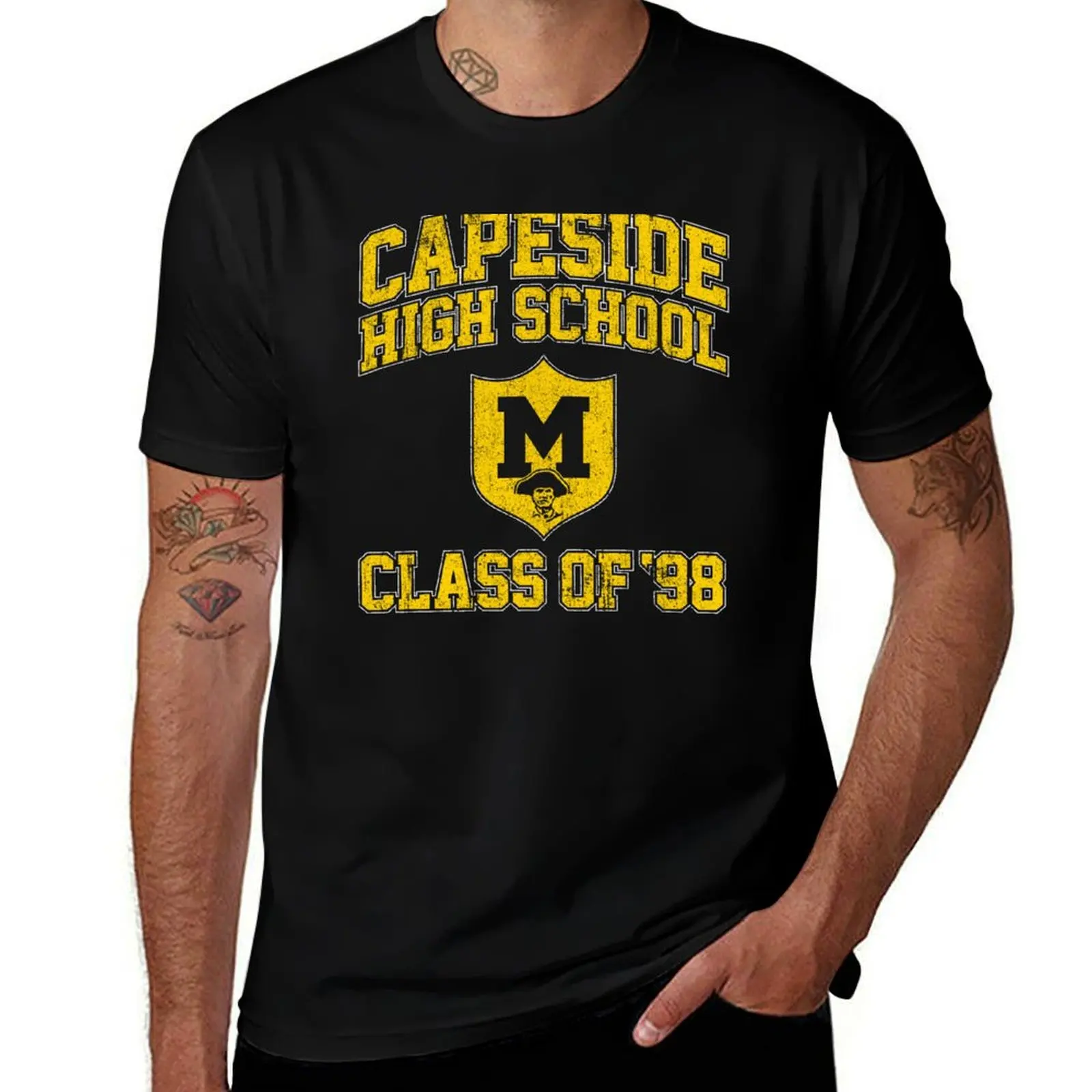 Фото Футболка Capeside High School Class of 98 (Dawson's Creek) Спортивная быстросохнущая футболка для мужчин №1