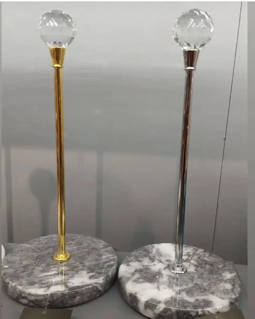 Декоративный Мраморный держатель для бумажных полотенец-черный рулонных