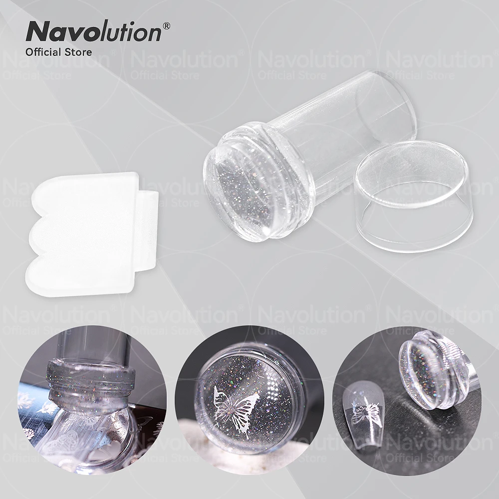 1 набор прозрачный мини-скребок для стемпинга