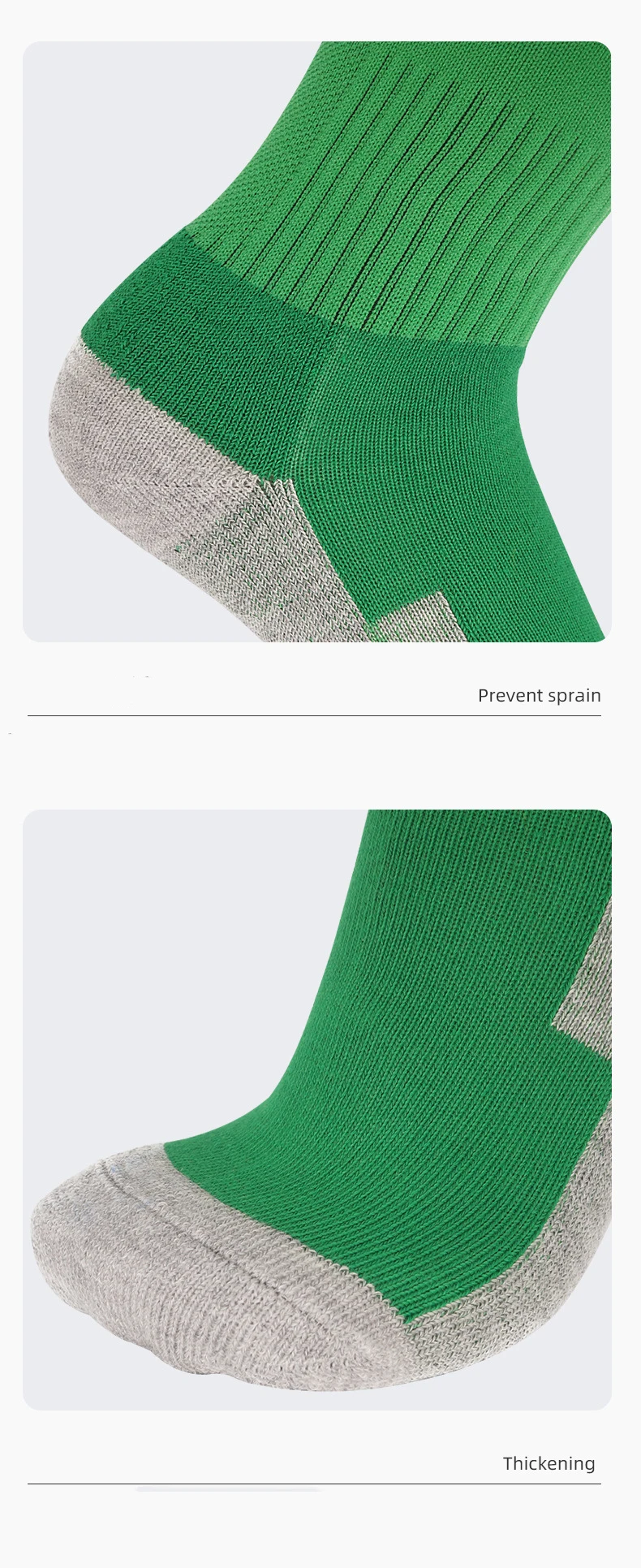 Long Soccer Socks men's non-slip Socks children's Training Thickened Towel Bottom non-slip Sports Socks Men Soccer Kid