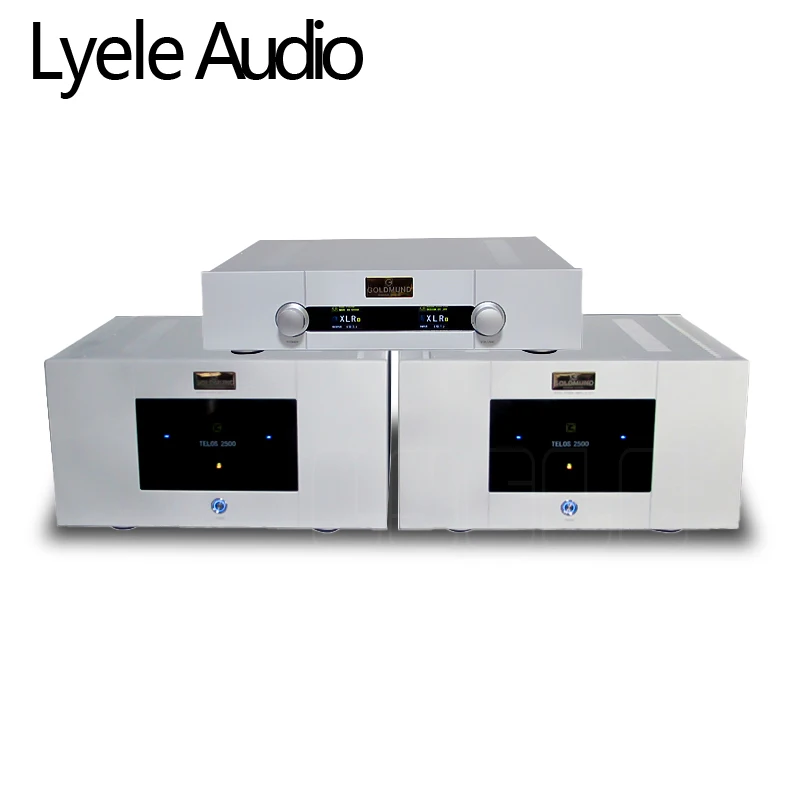 Реплика усилителя Goldmund TELOS 2500 500 Вт * 2 класса A полностью балансный сплит Hi-Fi