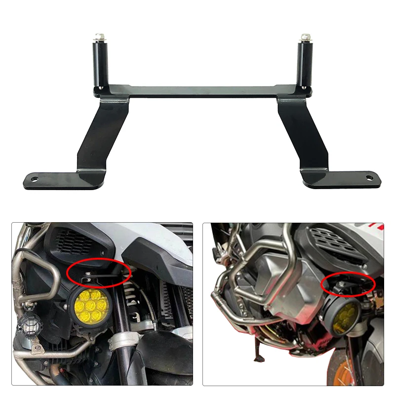 

For BMW R1250GS R1250 GS LC ADV R 1250GS R 1250 GS Adventure GSA 2019-2022 Motorcycle LED Lights Bracket Fog Lights Brackets