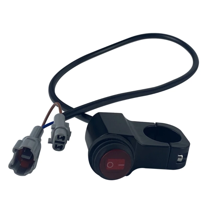 

Waterproof Motorcycle 7/8" Handlebar Headlight Fog Spot Light ON OFF Switch
