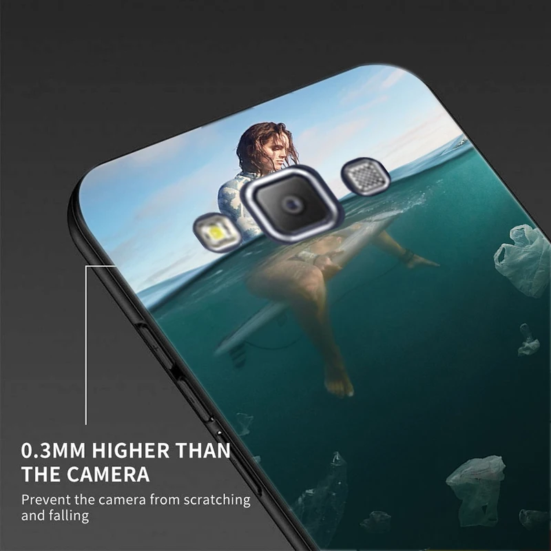 Scenery Painted case For Samsung Galaxy A7 2015 Case Soft TPU Back Cover for Samsung A7 2015 A700 A700F Case shockproof coque images - 6