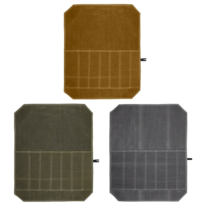 

Вощеный холщовый нож в рулоне, портативный нож, кухонные кемпинговые ножи