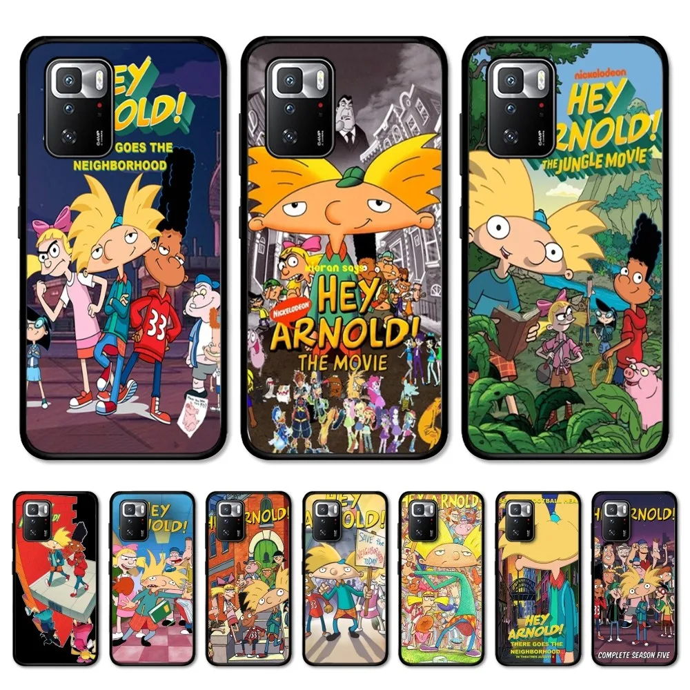 Милый чехол для телефона H-Hey A-Arnold H-Helga Redmi Note 4 X 5 A 6 7 8 T 9 9S 10 11 11S 11Epro Poco M3 Pro