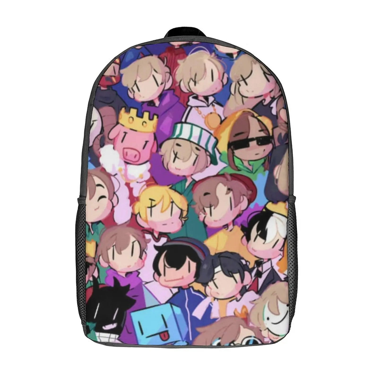 

Рюкзак Dream Smp, рюкзаки для игровой команды колледжа, дизайнерские школьные сумки с узором для девочек, милый рюкзак