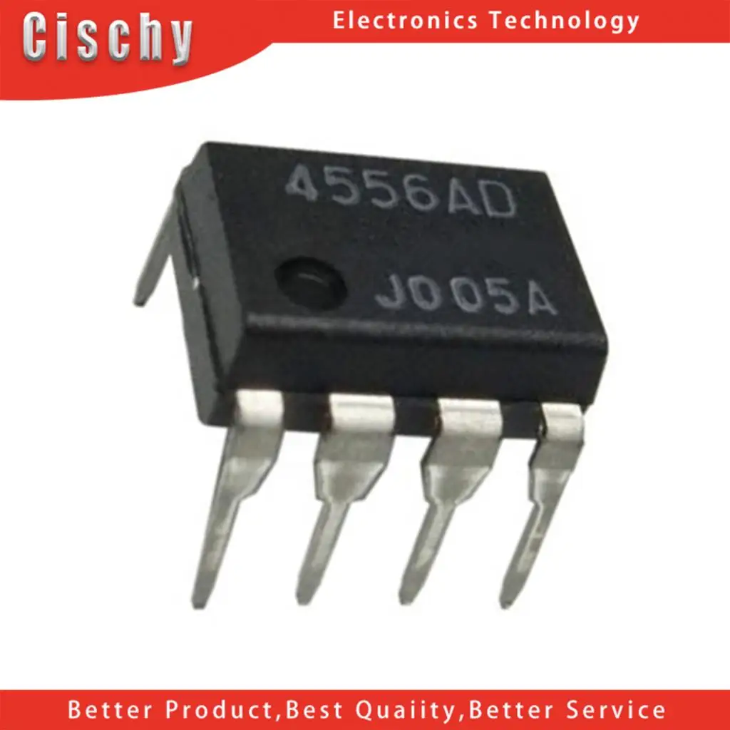 10 шт./Лот NJM4556AD JRC4556AD NJM4556 DIP8 в наличии