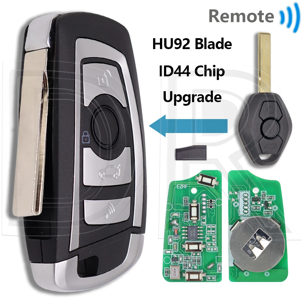 

Отличная обновленная система EWS ID44 PCF7935 315/433 МГц, откидной автомобильный дистанционный ключ для BMW 1 3 5 7 серии X3 X5 Z3 Z4 E38 E39 E46 E65