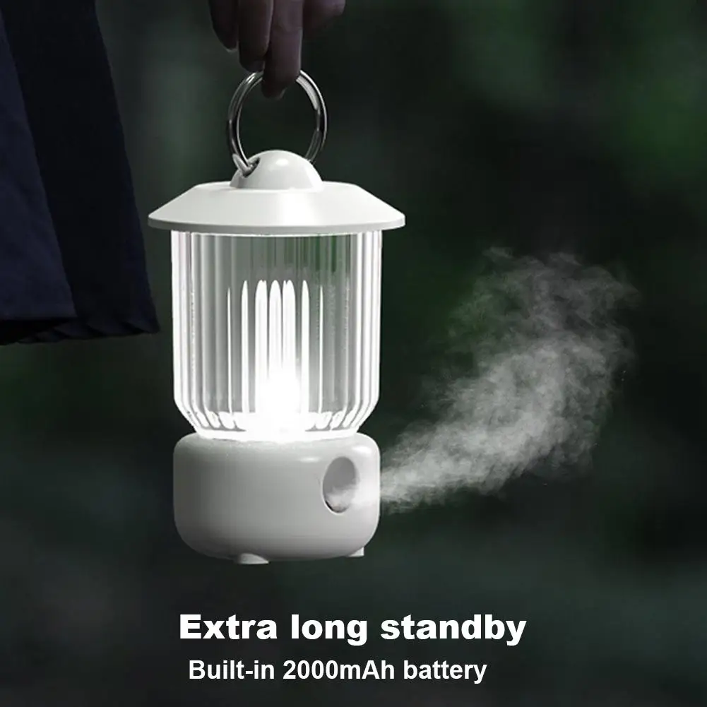 

Portable Mini Kerosene Lamp Humidifier Multifunctional Home Creative Retro Night Light With Handle
