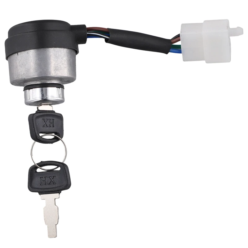 4-проводной ключ зажигания с ключами дверные замки подходящие для бензиновых