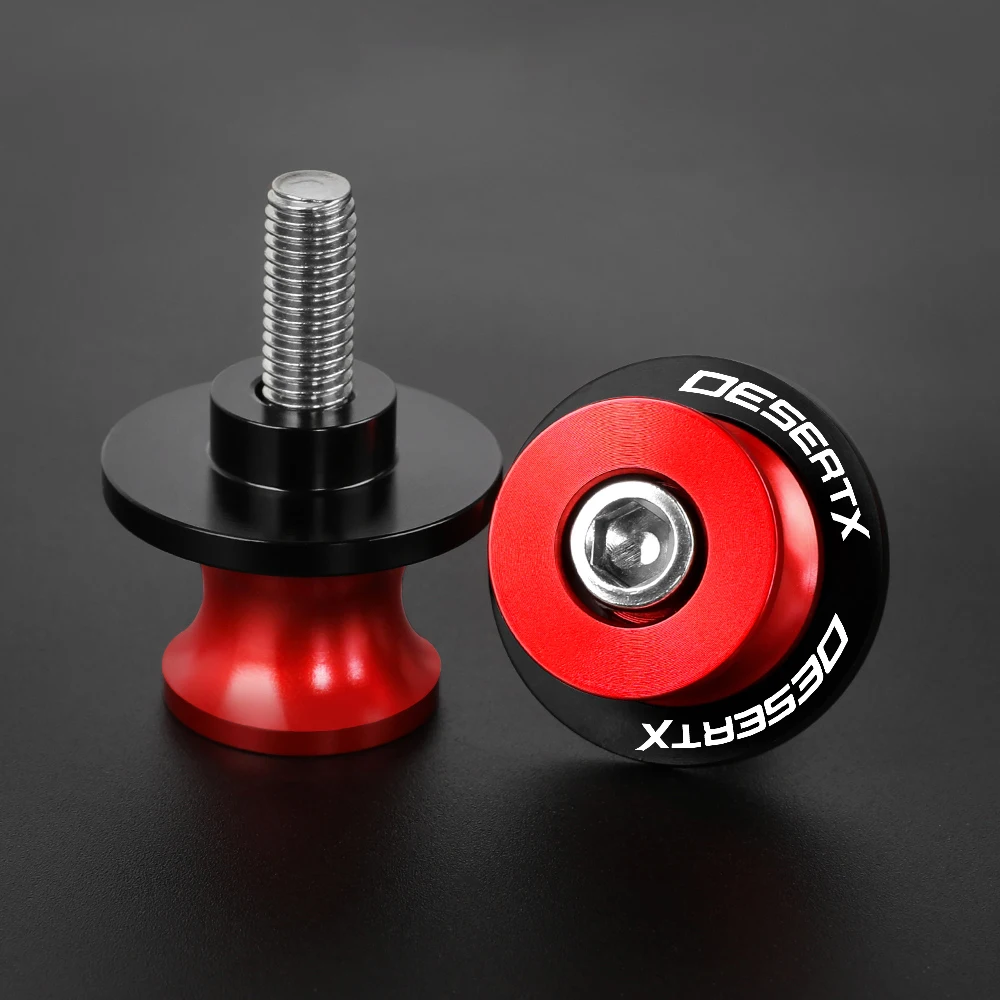 

For Ducati DesertX Desert X 2019 2020 2021 2022 2023 Motorcycle 8MM Swingarm Spool Slider Stand Screws Rear Swing Arm Cover