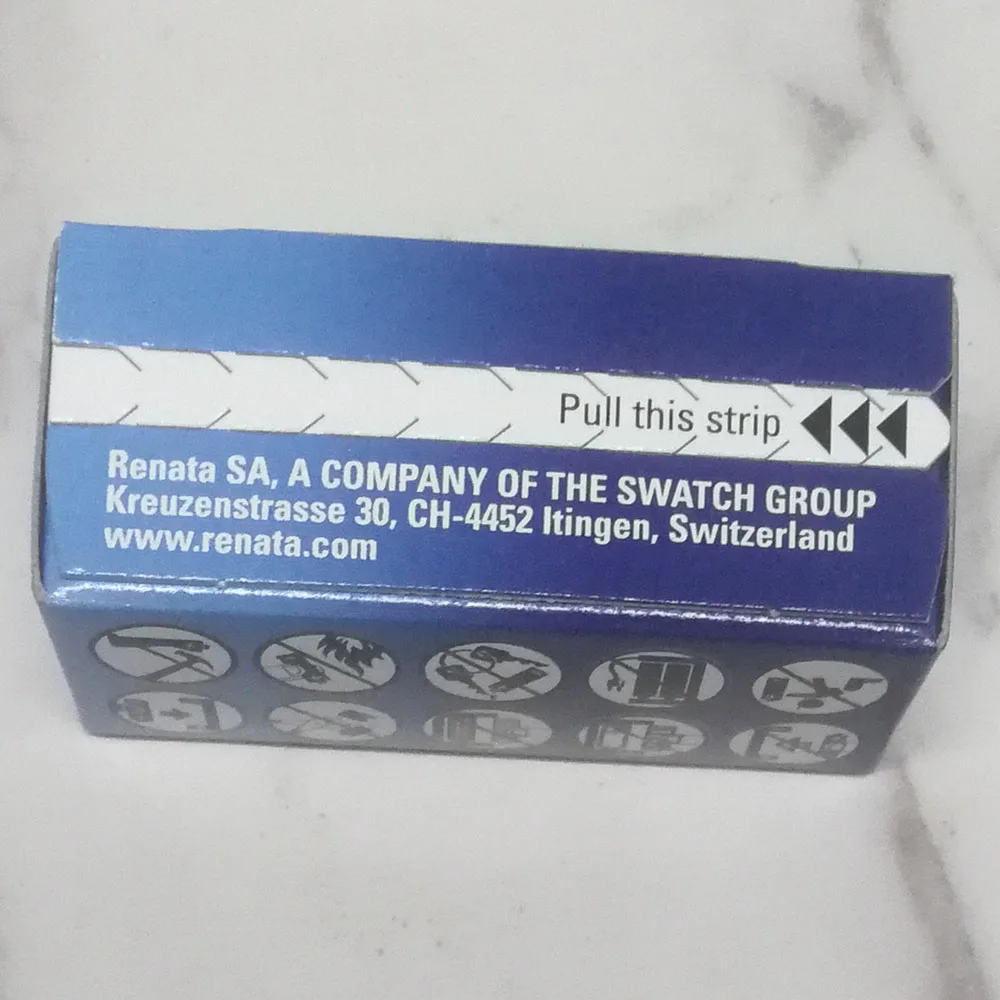 Аккумулятор для часов с оксидом серебра