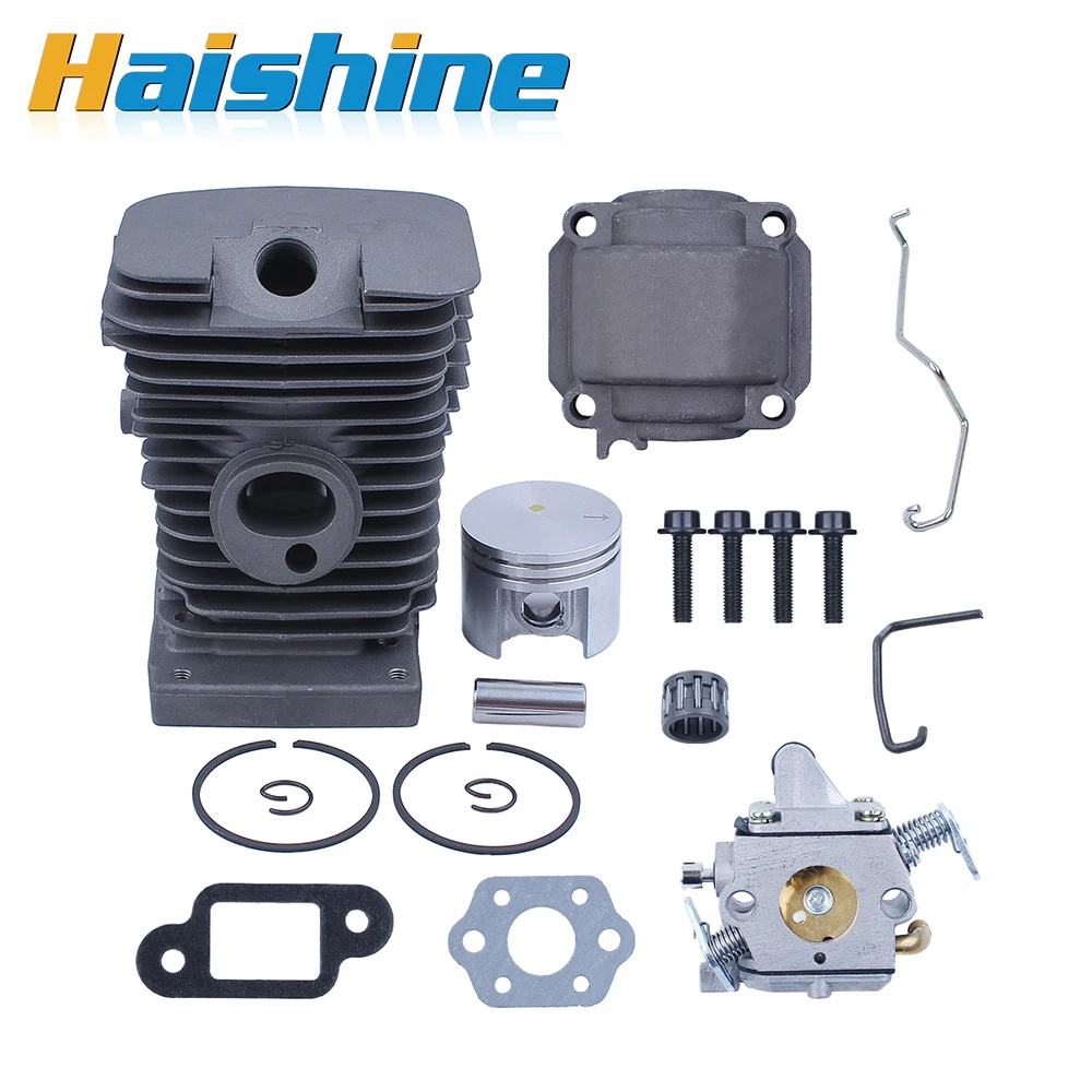 

Cylinder Piston Carburetor Top End Rebuild Kit For STIHL MS180 018 Chainsaw