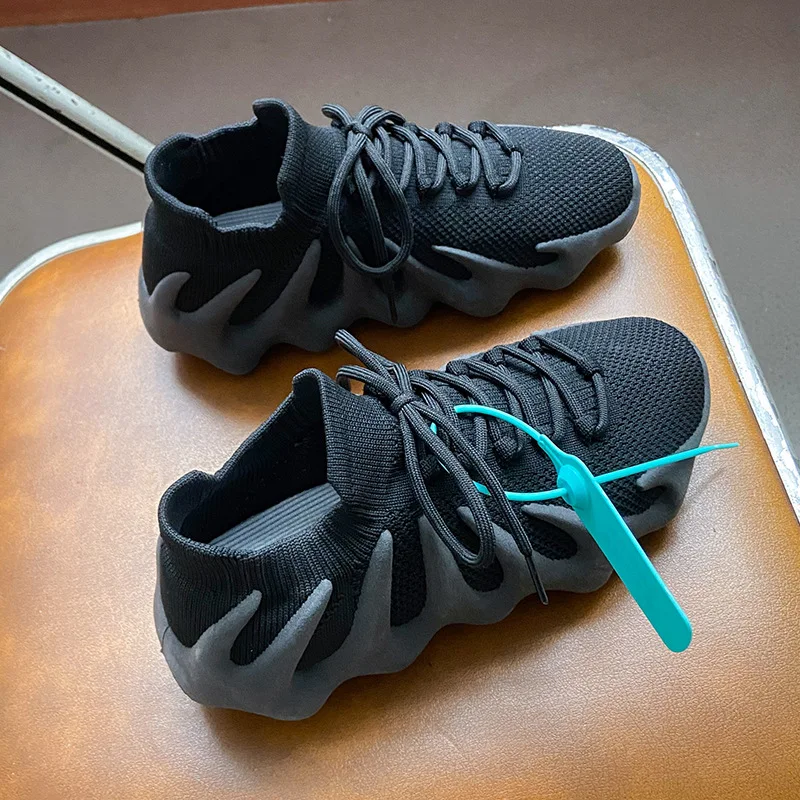 

Fashion Sneakers Women 2022 Luxury Stretch Fabric Breathable Women Shoes Lace-up Plus Size 44 Platform Shoes Female Unisex