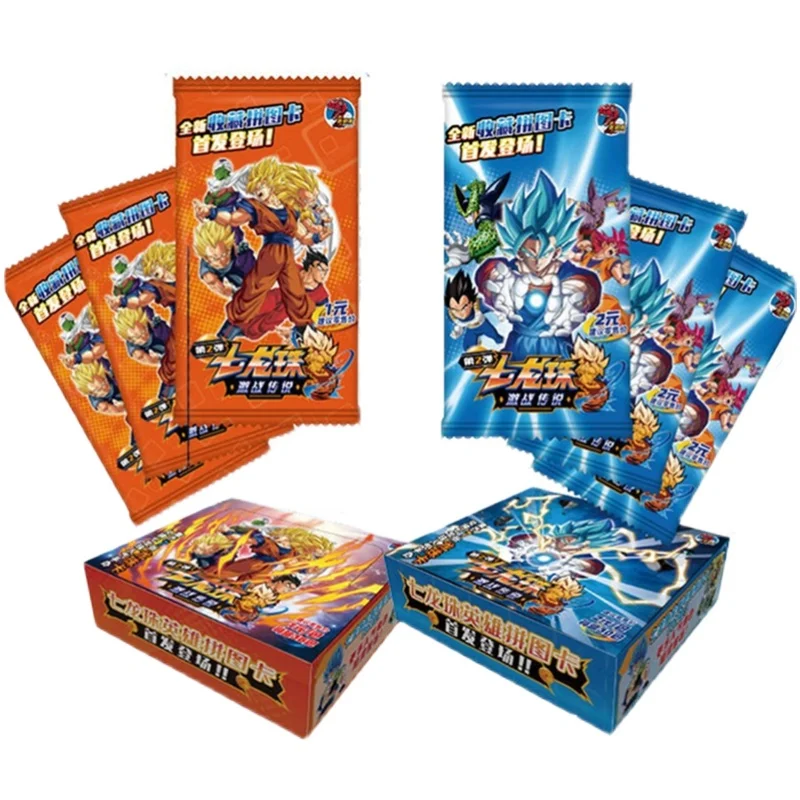 

Dragon Ball Son Goku Gotenks Vegeta IV Broli Trunks Jiren Piccolo CP SP R UR SR SSR Flash Cards Deluxe Edition Collection Toys