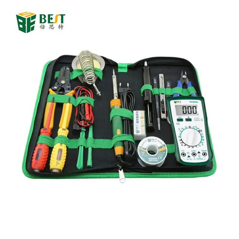 BEST113Household Multifunction Kit Screwdriver Multimeter Electric Soldering Iron Combination Set Repair And Disassembly Machine