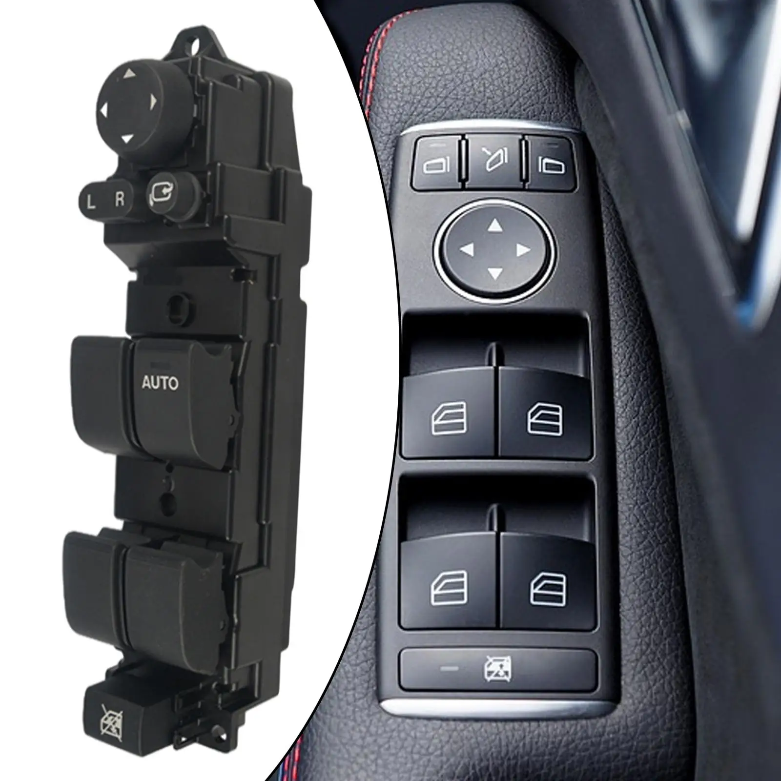 

-66-350 Master Electric Window Switch, Fit for Electric Window Car Accessories Interior Switches